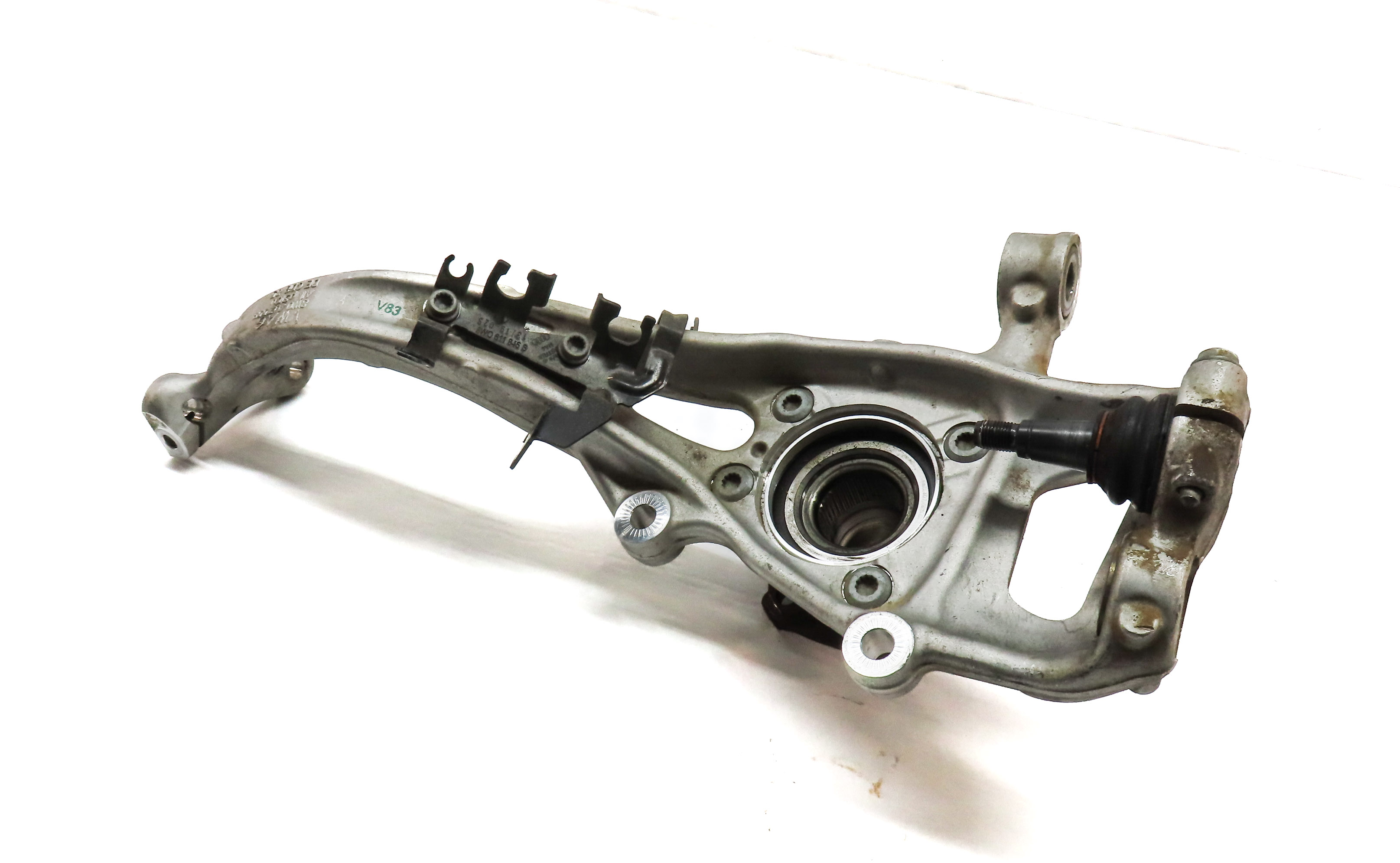 2017-2019 AUDI A4 A5 ALLROAD S5 (B9 8W 8W6) LEFT FRONT DRIVER SPINDLE KNUCKLE — exact item pictured